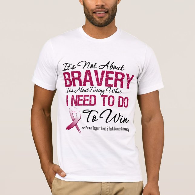 Camiseta Travagem do Cancer do pescoço (Frente)