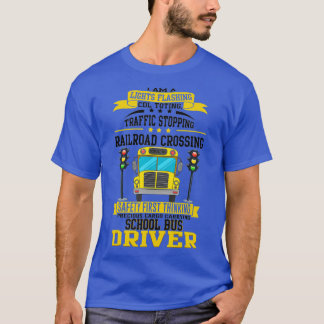 Camiseta Travamento de Tráfego Rodoviário Atravessando Ônib