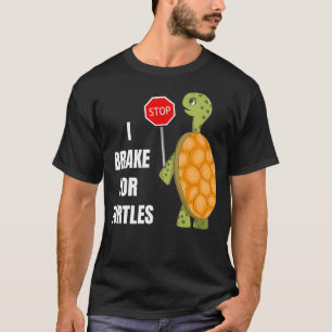 Camiseta Travão Bonito Para Tartarugas Design