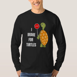 Camiseta Travão Bonito Para Tartarugas Design T