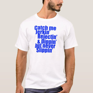 Camiseta Trave-me azul do JERKIN