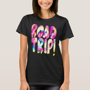 Camiseta Trave Tie-Dye Turística de Viagem de Triagem Rodov
