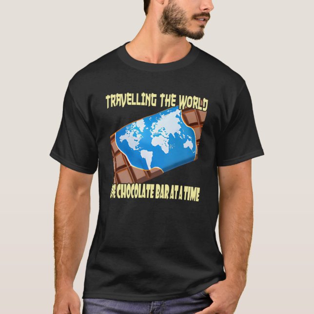 Camiseta Travel and Chocolate (Frente)