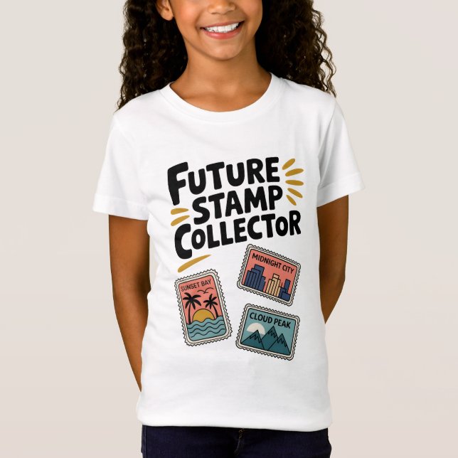 Camiseta Travel Tee Airport wear Future Stamp Collector (Frente)