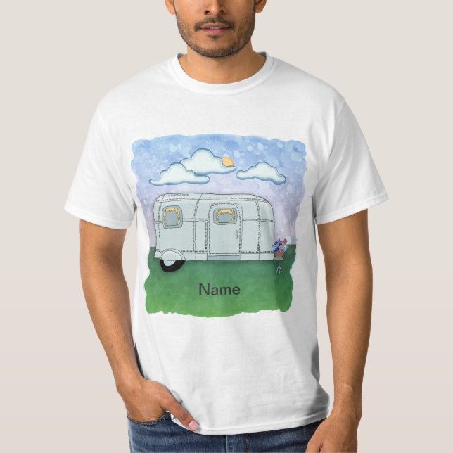 Camiseta Travel Trailer  (Frente)