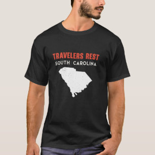 Camiseta Travelers Restam Carolina do Sul Estados Unidos Am