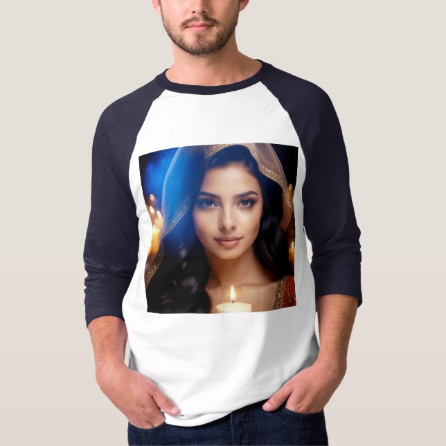 Camiseta Travesseiro com Enfeite (Frente)