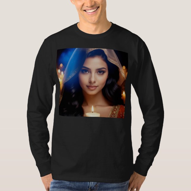 Camiseta Travesseiro com Enfeite (Frente)