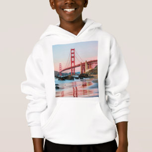 Camiseta Travesseiro decorativo da ponte ouro