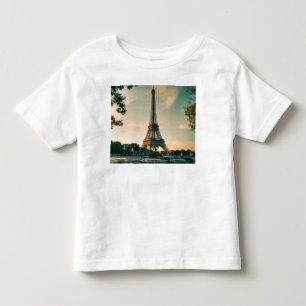 Camiseta Travesseiro decorativo da torre Eiffel