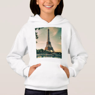 Camiseta Travesseiro decorativo da torre Eiffel