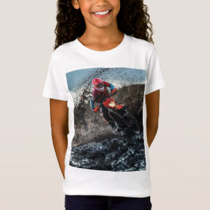 Camiseta Travesseiro decorativo de motociclista