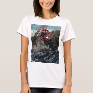 Camiseta Travesseiro decorativo de motociclista