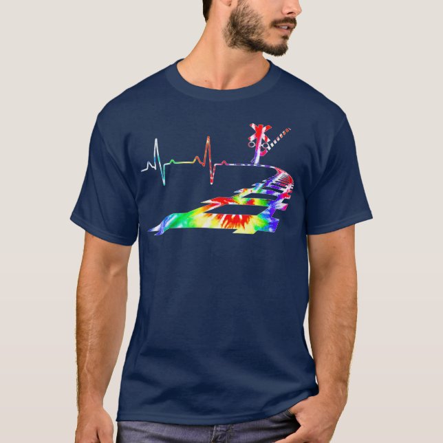 Camiseta Travessia de comboio com pulsação (Frente)