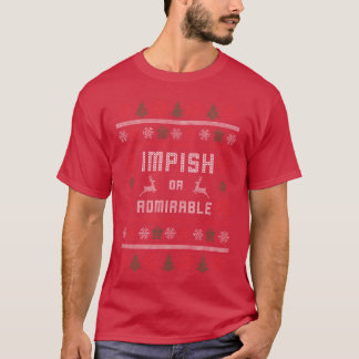 Camiseta Travesso ou admirável Superdimensionado