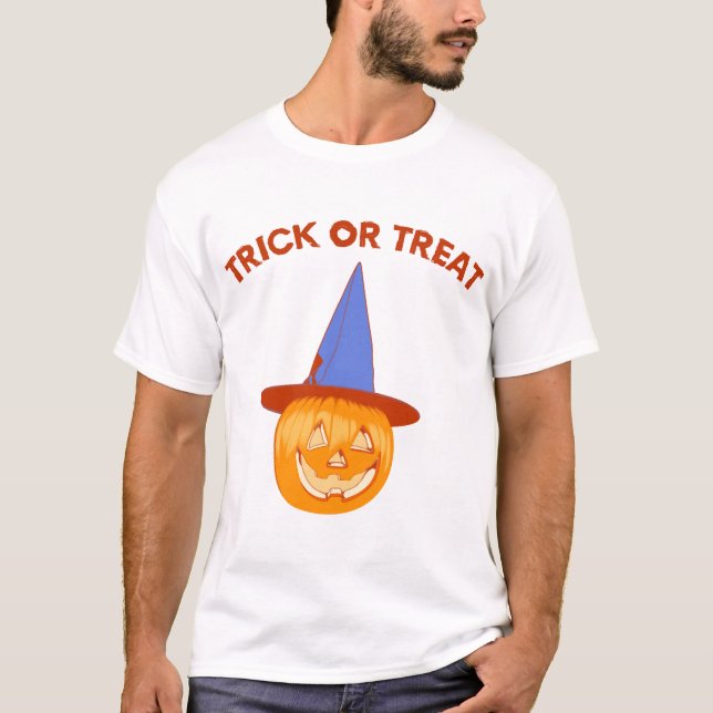 Camiseta Travessura de Halloween (Frente)