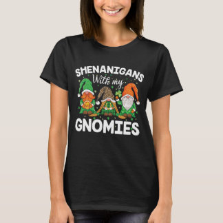 Camiseta Travessuras Com Meus Gnomos Presente do Dia de São