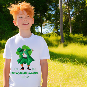 Camiseta Travessuras de Leprechaun Dia de São Patrício Trev