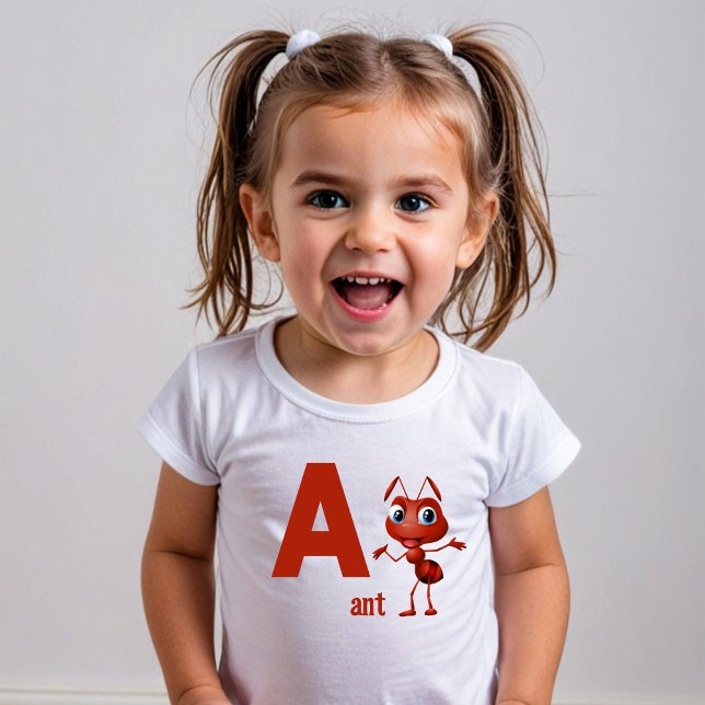 Camiseta Travessuras do Alfabeto (Criador carregado)