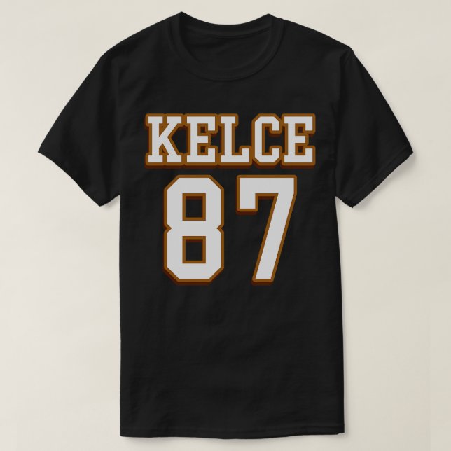 Camiseta Travis Kelce Jersey (Frente do Design)