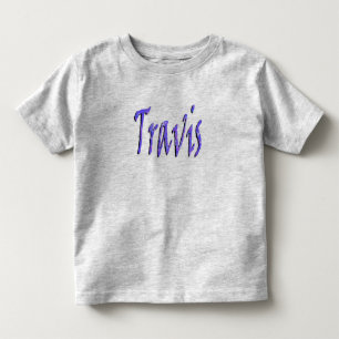 Camiseta Travis, Nome, Logotipo,