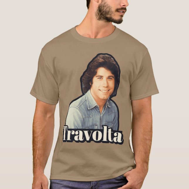 Camiseta Travolta retrô (Frente)