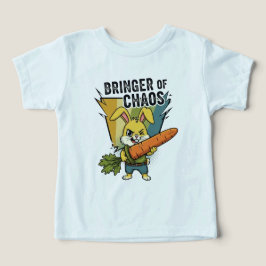 Camiseta Trazedor de Coelhinho Bravo Fofo Caos