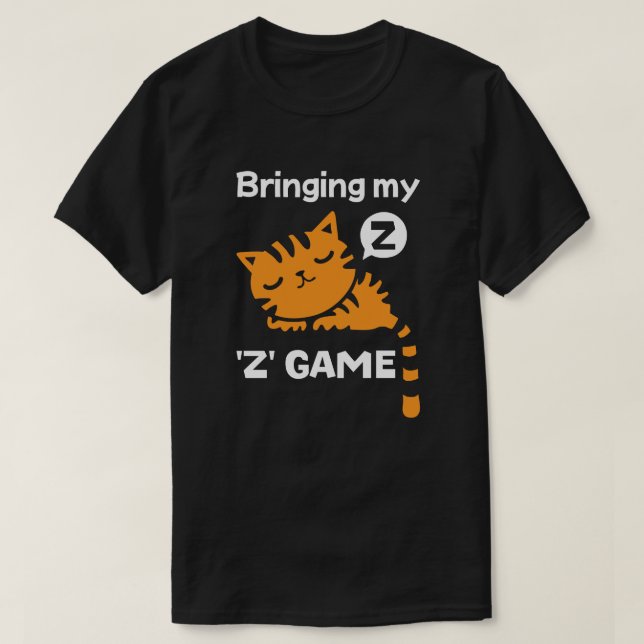 Camiseta Trazendo meu jogo 'Z' (Frente do Design)