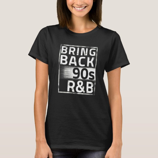 Camiseta Trazer R&b 90s (Frente)