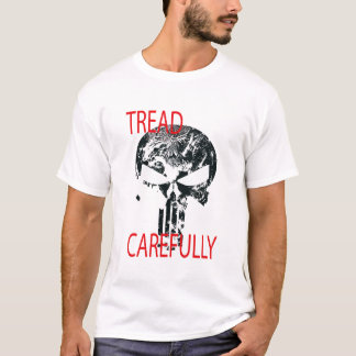 Camiseta Tread Cuidadosamente Skull Tshirt
