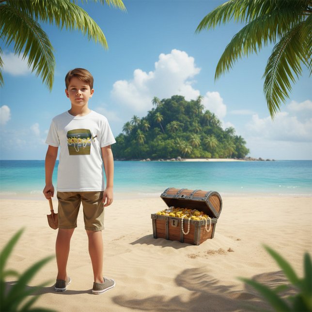 Camiseta Treasure Chest (Criador carregado)