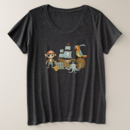 Camiseta Treasure Hunter Pirate Birthday
