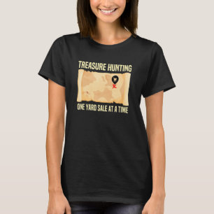 Camiseta Treasure Hunter Thrifting Piadas