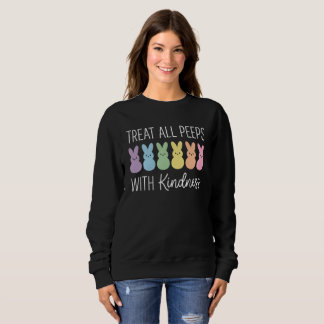 Camiseta Treat All Peeps With Kindness Easter Teacher