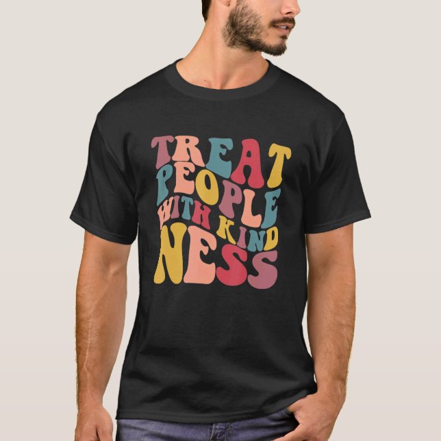 Camiseta Treat People With Kindness TPWK Trendy Preppy (Frente)