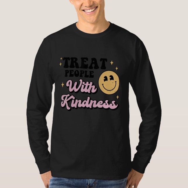 Camiseta Treat People With Kindness TPWK Trendy Preppy 3 (Frente)