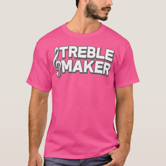 Camiseta Treble Maker Engraçado Música Estudante Professora