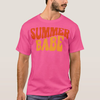 Camiseta Trecho de Surf de praia de Summer Babe