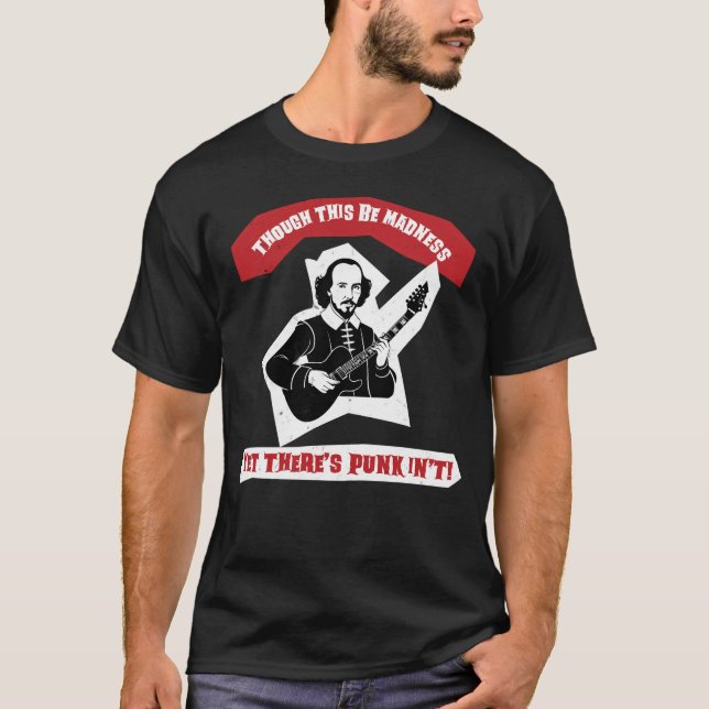 Camiseta Trecho De Violão Rosa De Shakespeare (Frente)