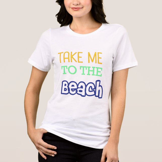 Camiseta Trecho Summer Beach (Frente)