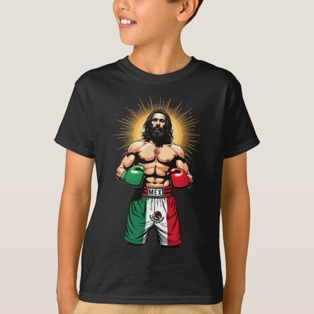 Camiseta Trechos in a box mexicanos do Cristo Jesus (Frente)