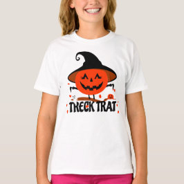 Camiseta Treck Trat Pumpkin sorrindo