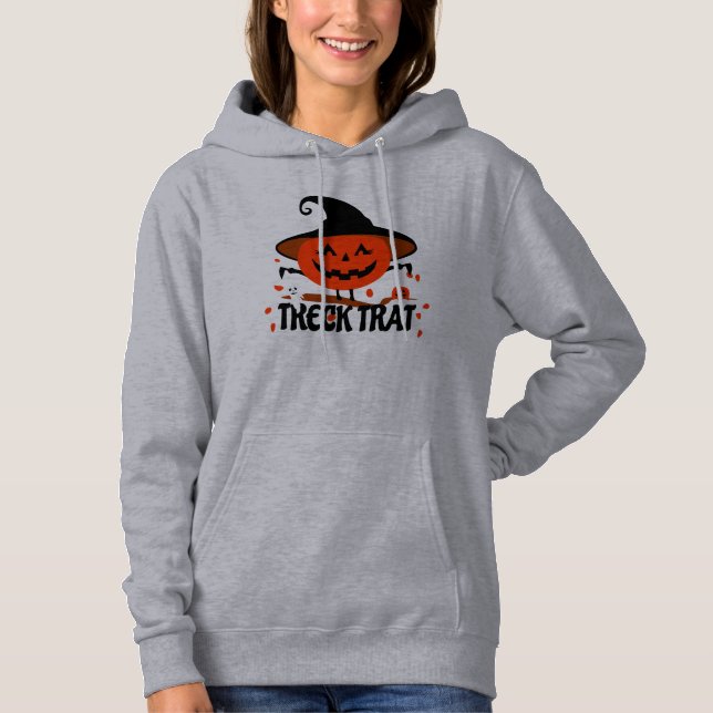 Camiseta Treck Trat Pumpkin sorrindo (Frente)