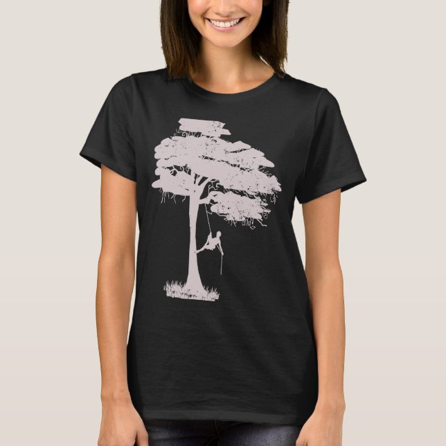 Camiseta Tree climbers arborists (Frente)