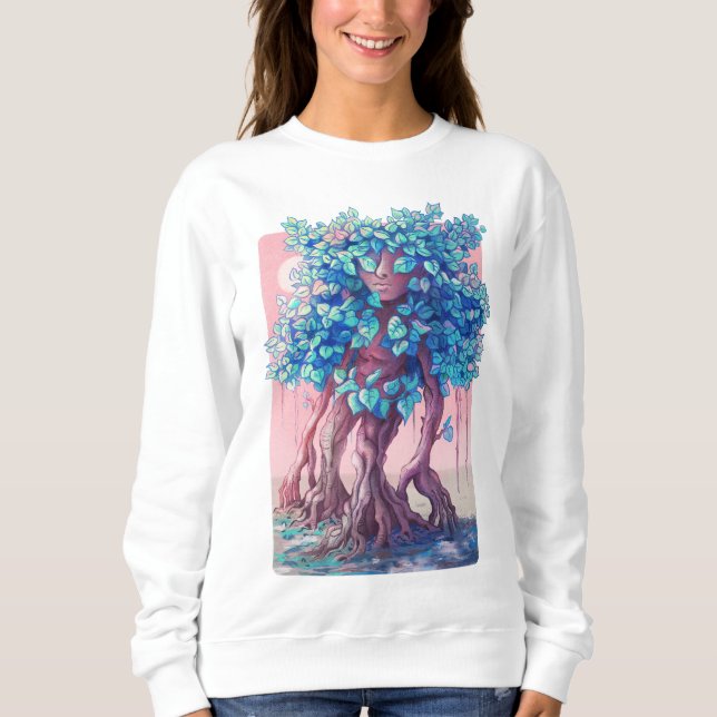 Camiseta Tree Girl Surreal (Frente)