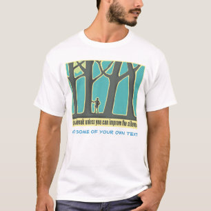 Camiseta Tree Hugger, Caminhando