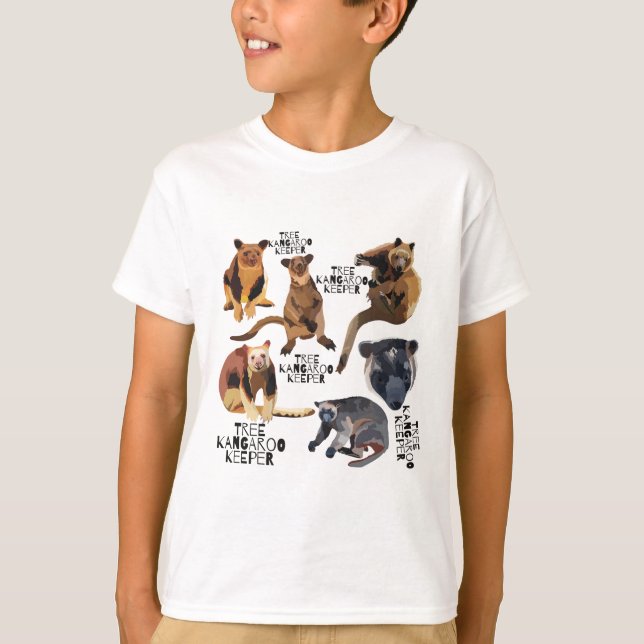Camiseta Tree Kangaroo Keeper (Frente)