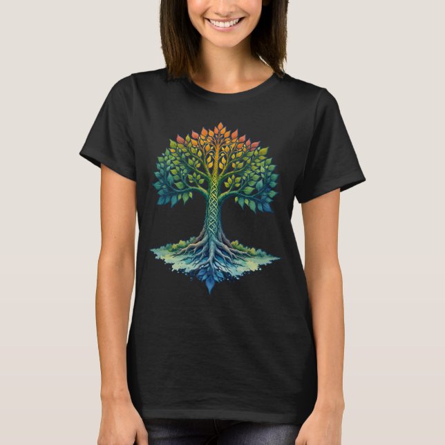 Camiseta Tree of Life Shifting Dawn  (Frente)