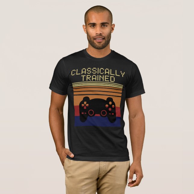 CAMISETA TREINADO CLÁSSICAMENTE (Frente Completa)