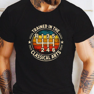 Camiseta Treinado nas Artes Clássicas Manual Rápido 